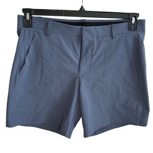 NOBULL Men's Performance Training Shorts Blue Size 33 Athletic Gym 7" Inseam